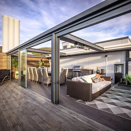 Exclusive Penthouse With Bryggen Views I Must * 베르겐