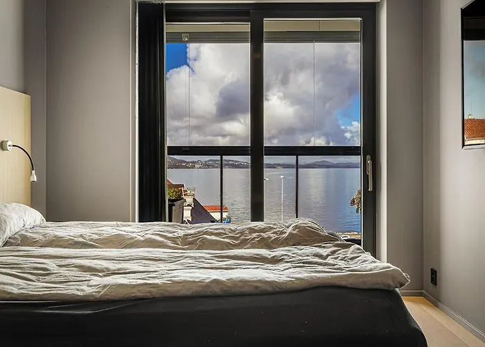 Exclusive Penthouse With Bryggen Views I Must ברגן