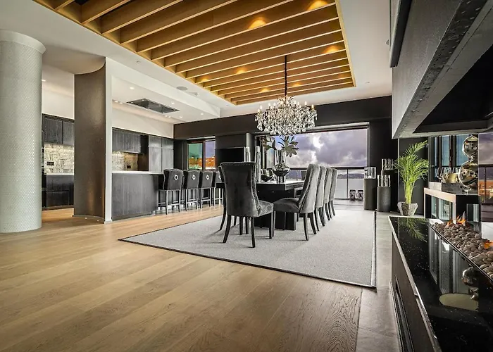 Exclusive Penthouse With Bryggen Views I Must דירה *