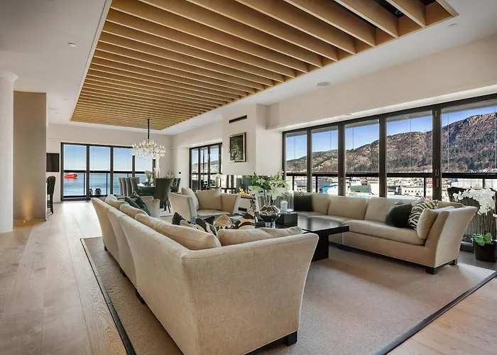 Exclusive Penthouse With Bryggen Views I Must Апартаменты Берген