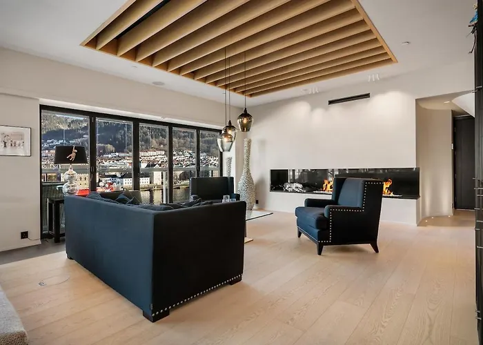 Exclusive Penthouse With Bryggen Views I Must Берген