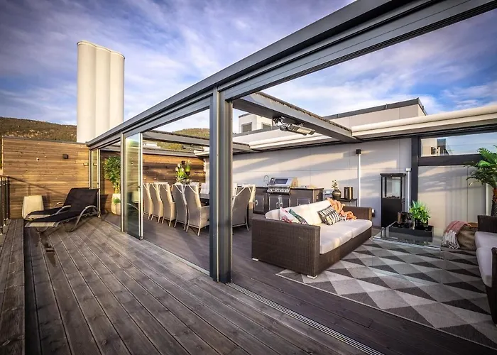 Exclusive Penthouse With Bryggen Views I Must * Берген
