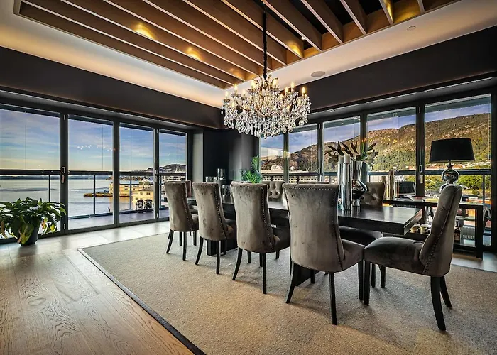 Апартаменты Exclusive Penthouse With Bryggen Views I Must Берген
