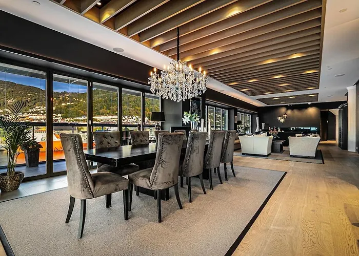 Exclusive Penthouse With Bryggen Views I Must * Берген