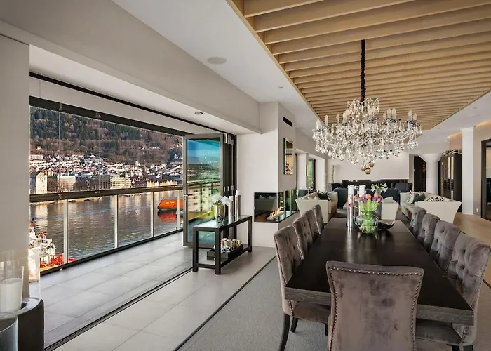 Exclusive Penthouse With Bryggen Views I Must * Берген